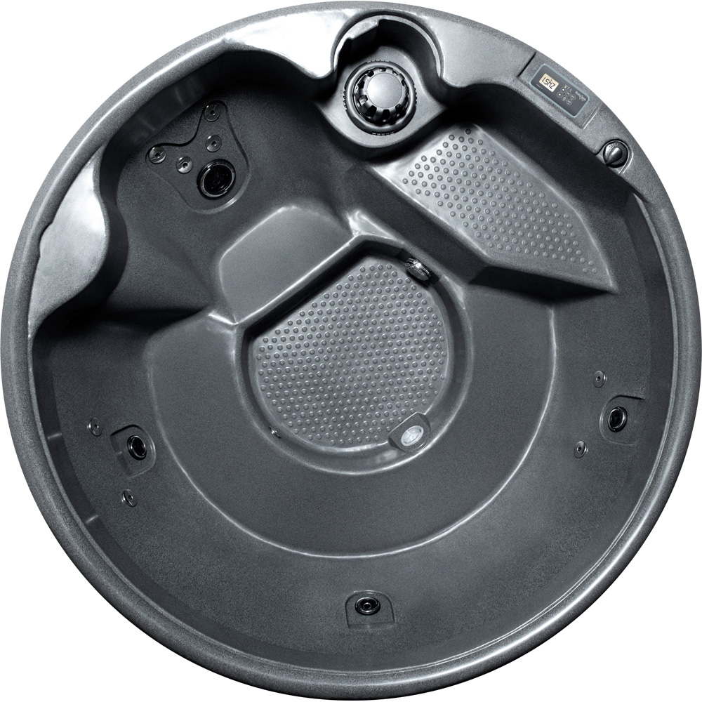 RotoSpa Orbis 4 to 5 Person Dark Grey Panel Round Hot Tub Image 3