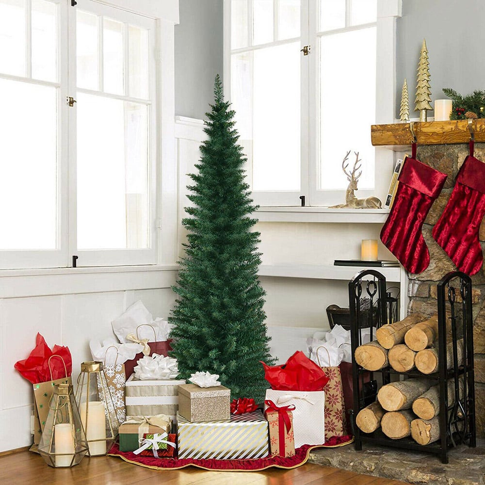 Costway Artificial Christmas Tree 6ft Image 5