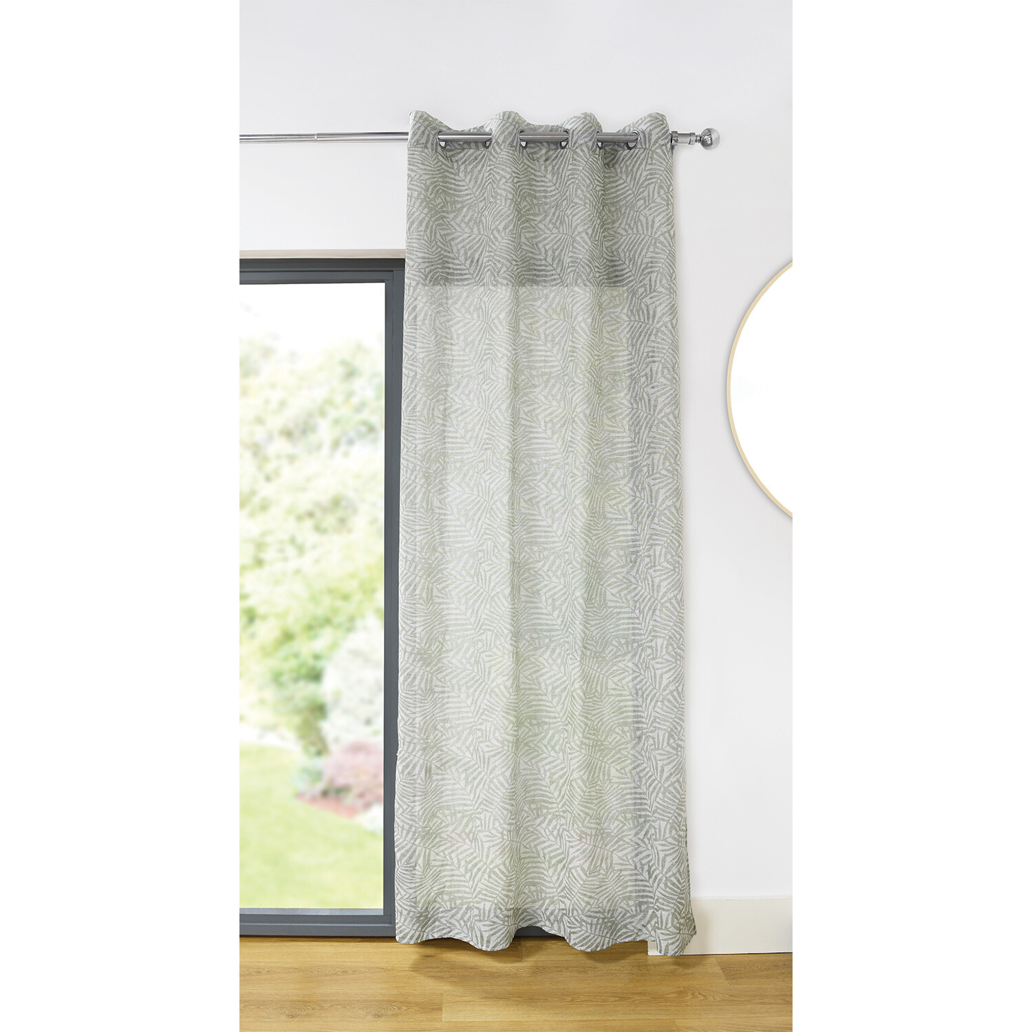 Divante Amina Palm Voile - Green Image 2