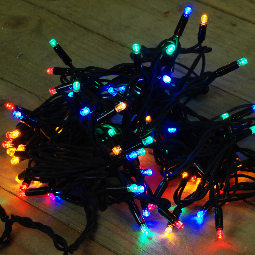 Samuel Alexander Multi Coloured LED Snowtime Connectable Lights 9.9m Image 5
