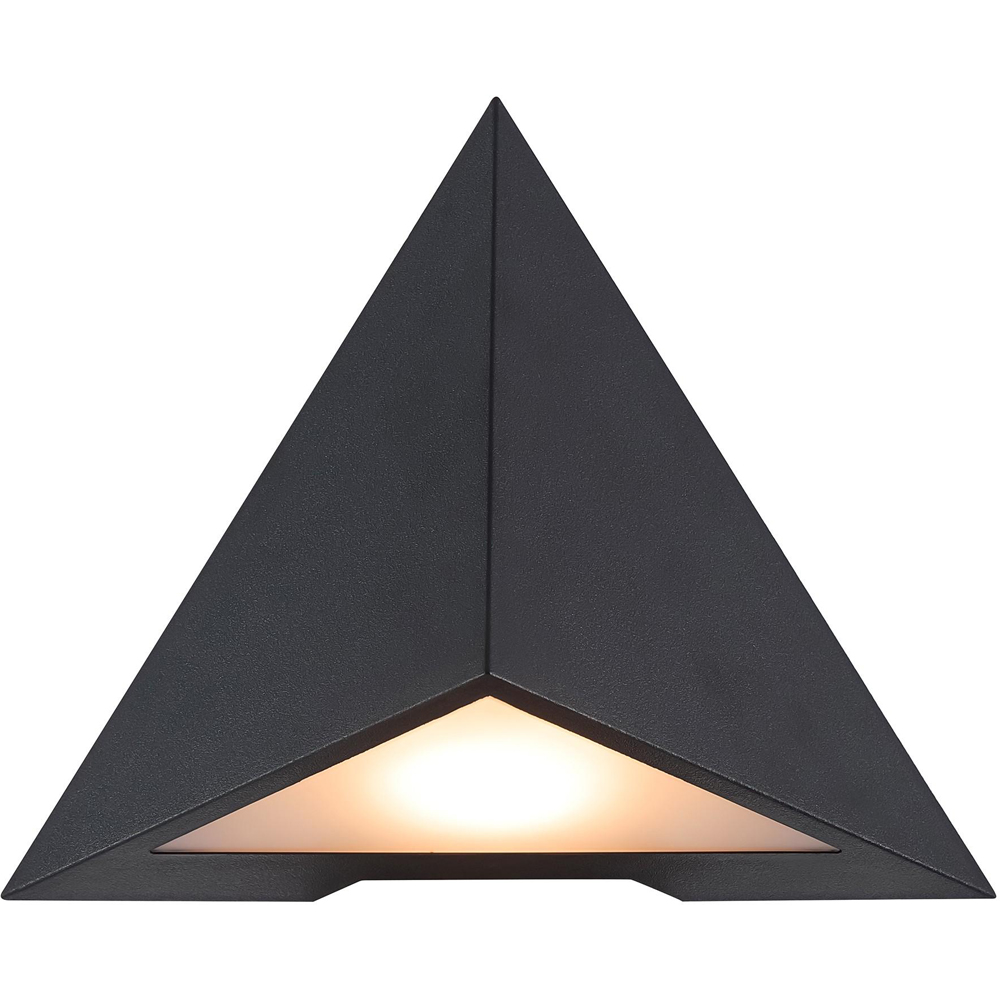 Nordlux Konit Black Geometric Modern Downward Facing Outdoor Wall Light Image 3