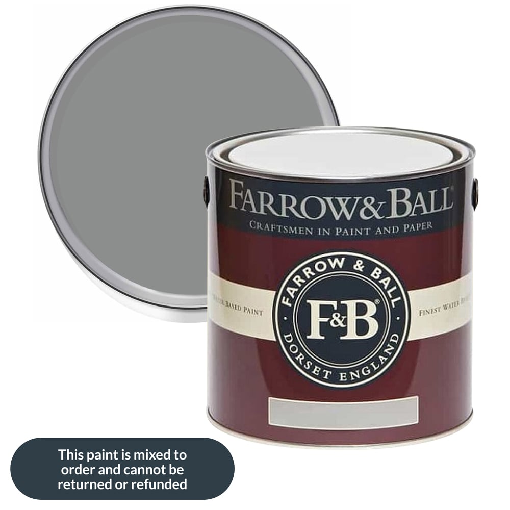 Farrow & Ball Plummett Exterior Eggshell Paint 2.5L Image 1