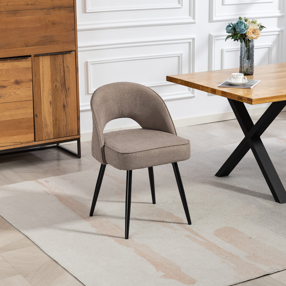 Artemis Home Ashley Set of 2 Brown Dining Chairs Image 7