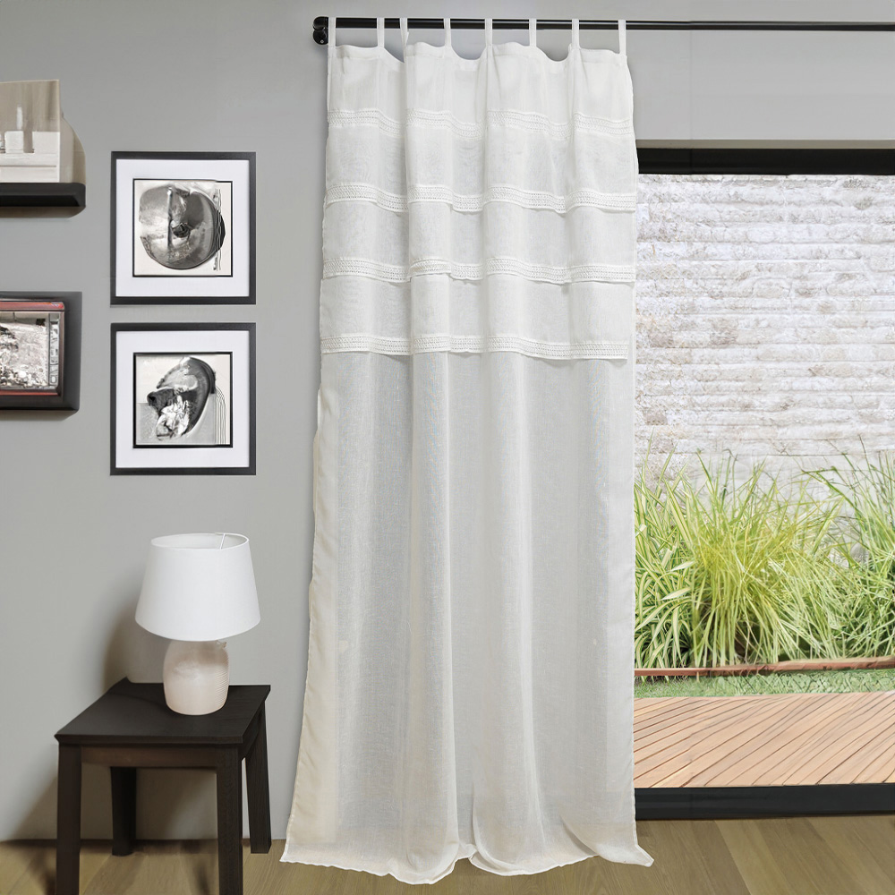 Divante Adeline Lace Voile - White Image 1