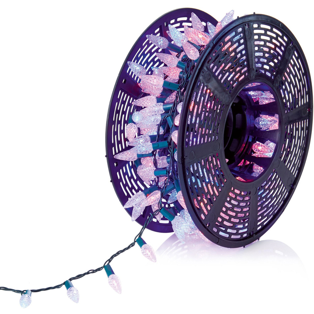 Samuel Alexander 150 Rainbow LED Pine Cone Christmas Light 7.5m Image 2