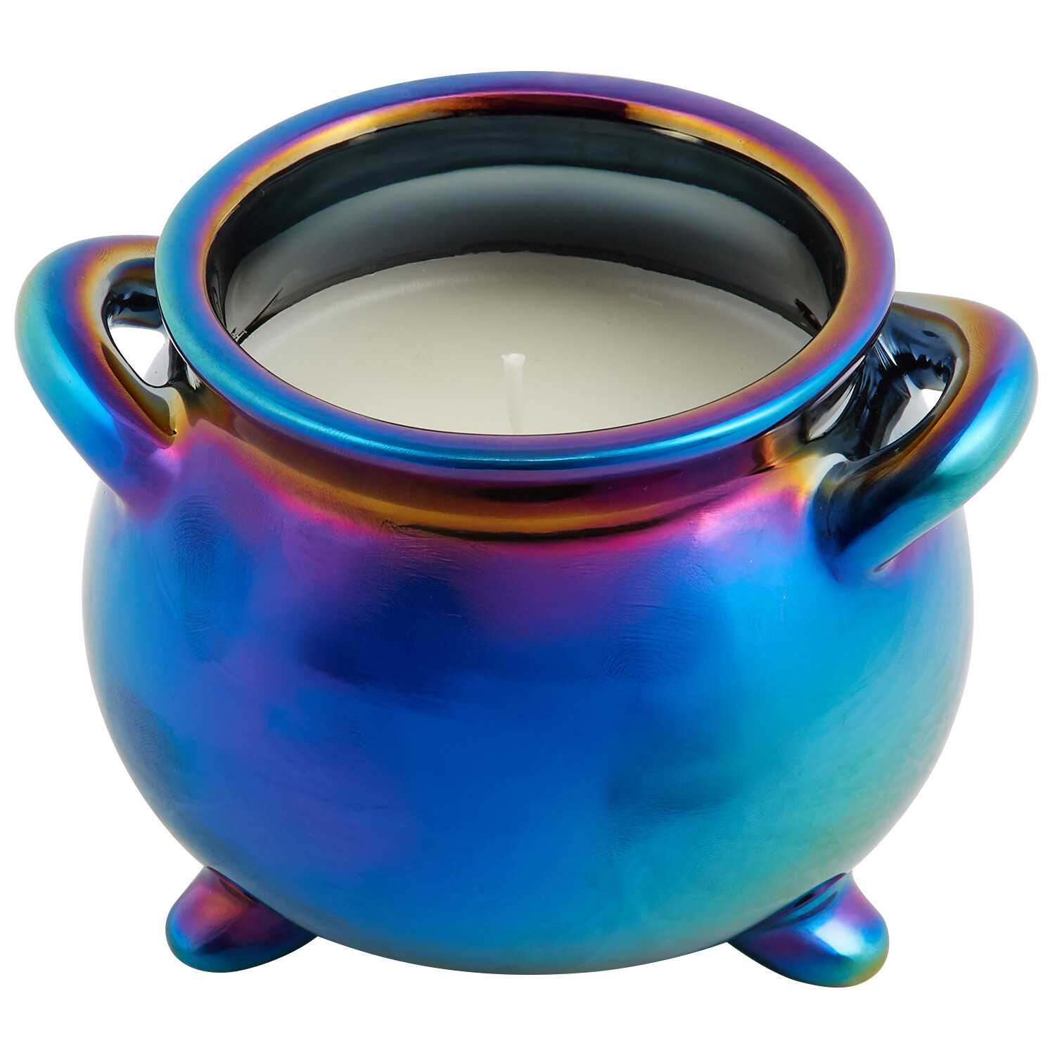 Cauldron Candle Blue Image 3
