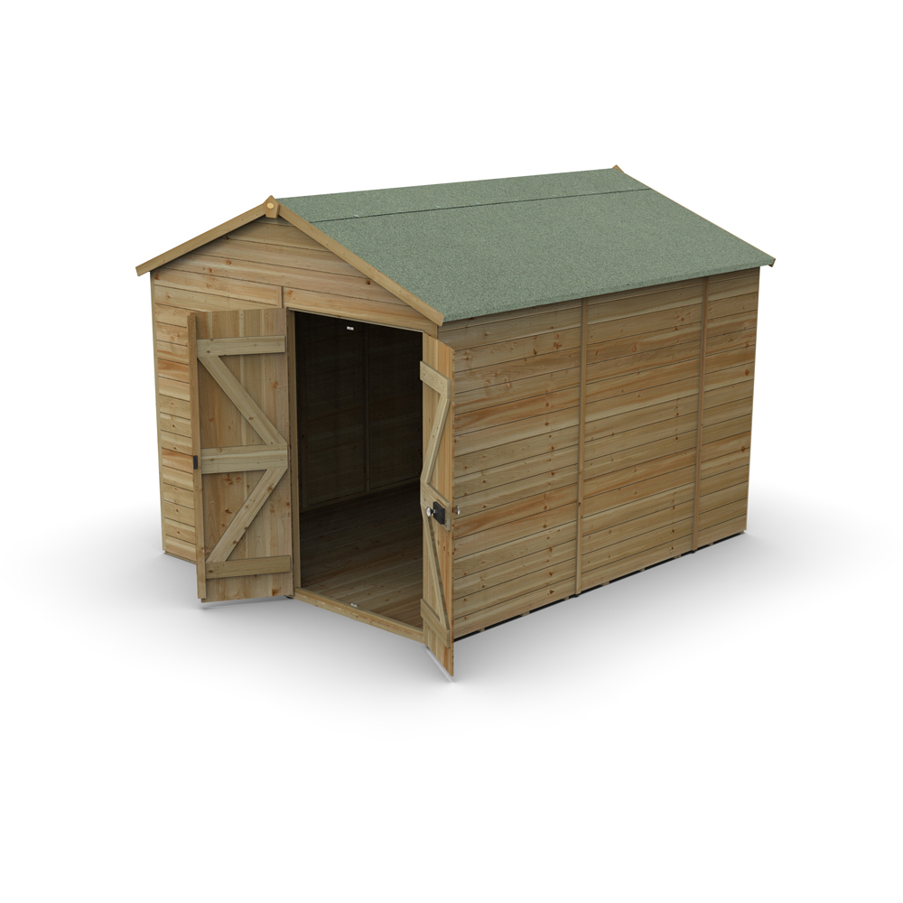 Forest Garden Timberdale 8 x 10ft Apex Shed Image 3
