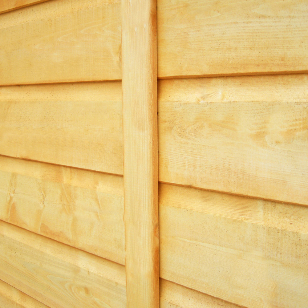 Shire Hide 4 x 4ft Shiplap Tongue and Groove Apex Shed Image 3