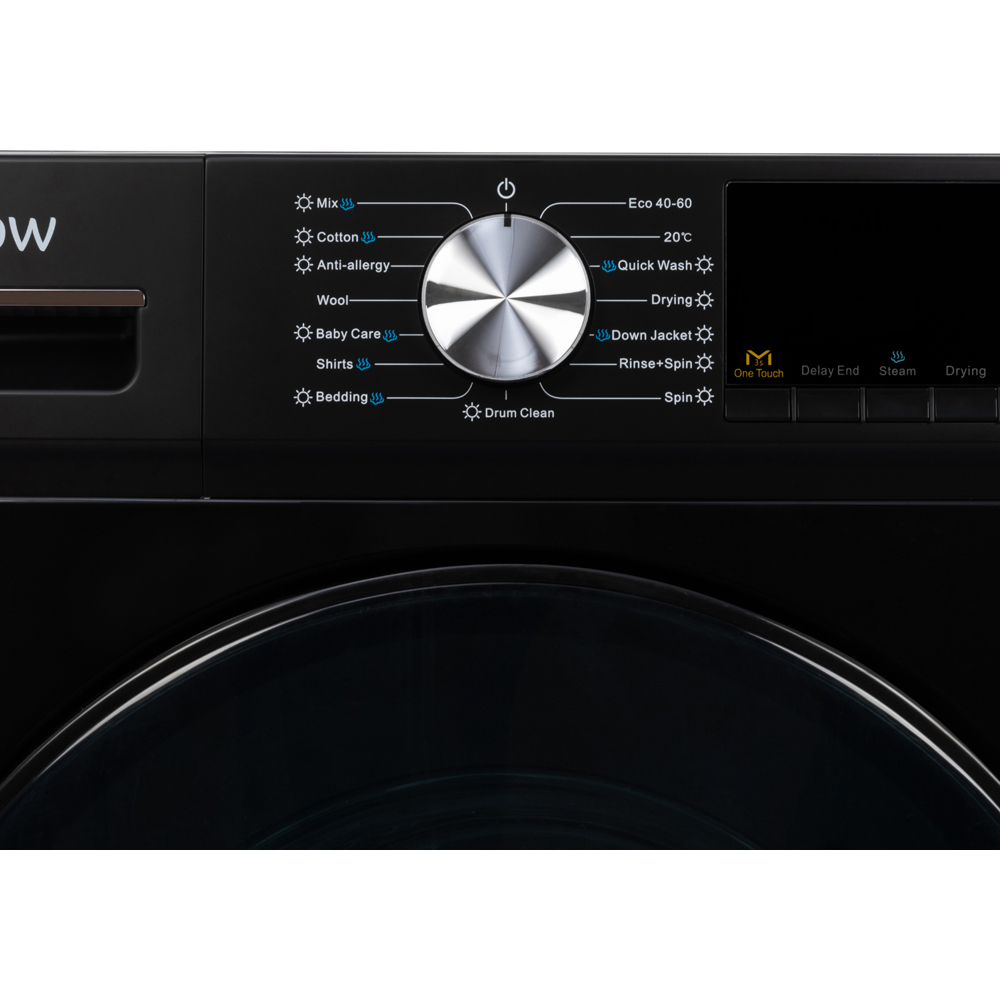 Willow Appliances WWDE8514BL Black 8kg Washer Dryer Image 9