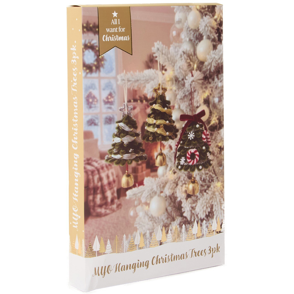 Make Your Own Hanging Christmas Trees Kit Image 5