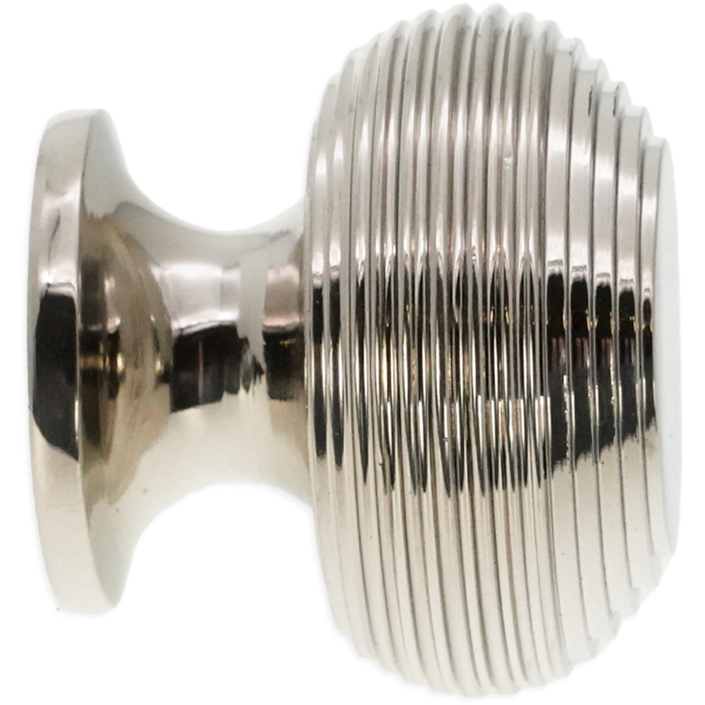 Spira Brass Beehive Polished Nickel Large 41mm Cupboard Knob Image 3