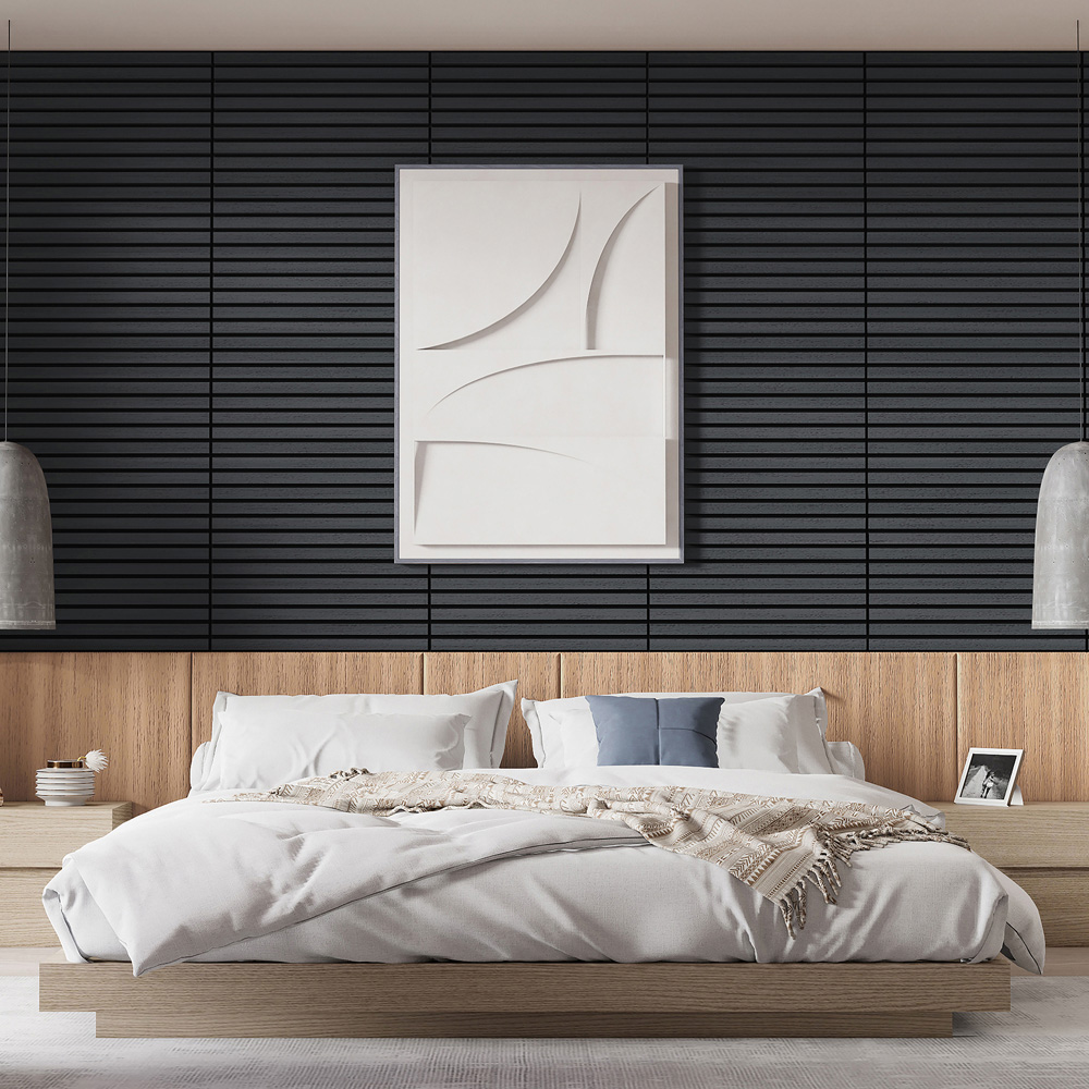 Wallsupply UltrAcoustic Eco Anthracite Acoustic Wall Panel 6 Pack Image 5