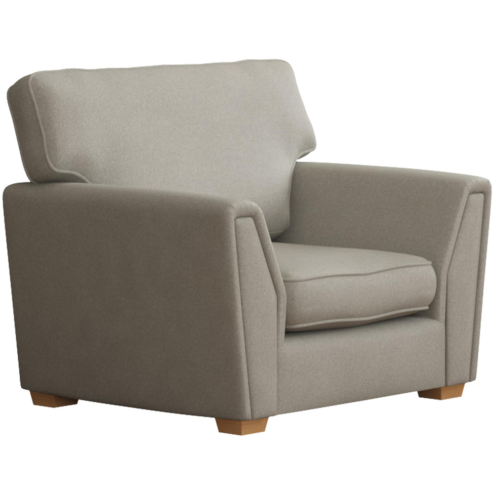 Wendleberry Venice Mink Fixed Back Armchair Image 3