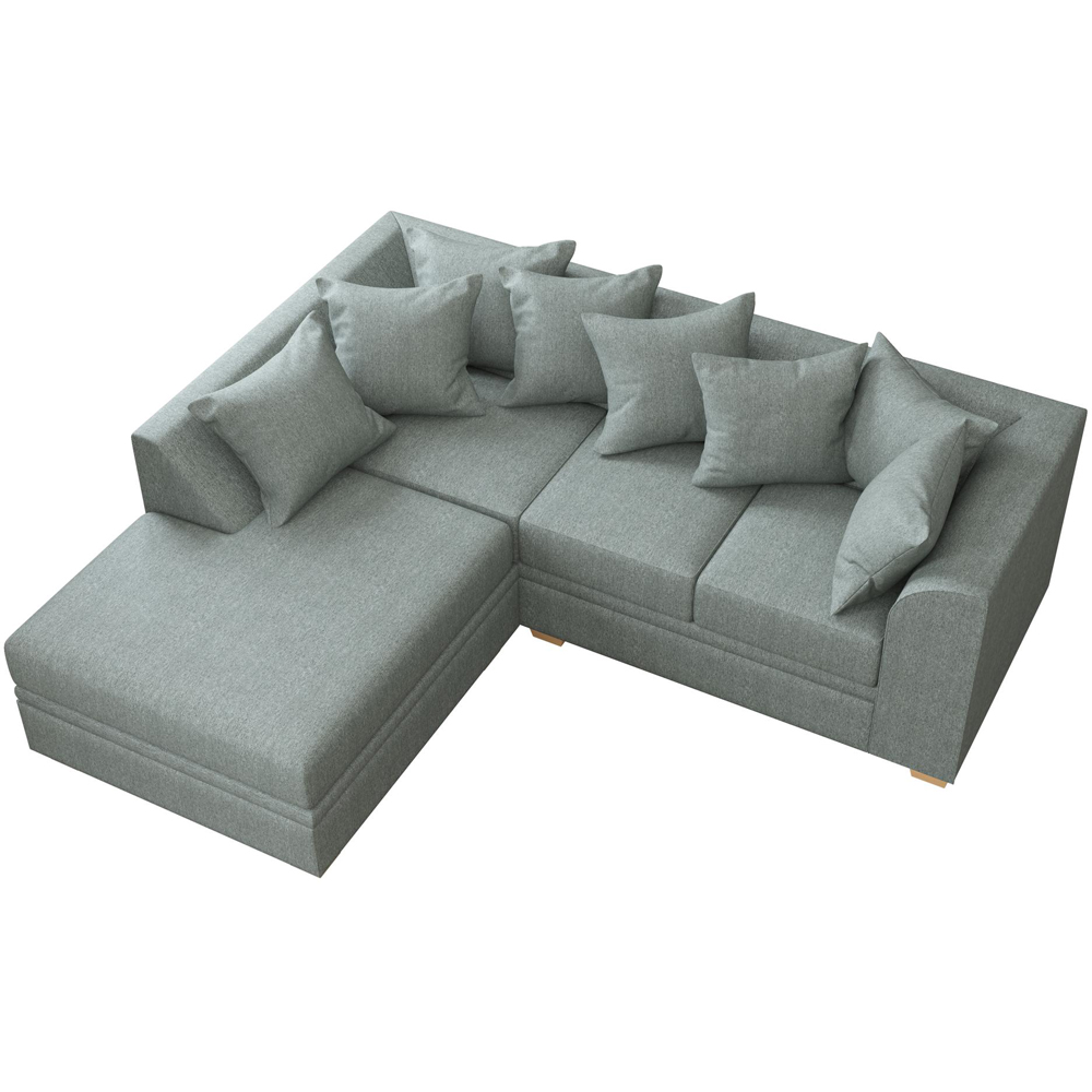 Modo 3 Seater Venice Granite Left Hand Scatter Back L-Shape Corner Sofa Image 4