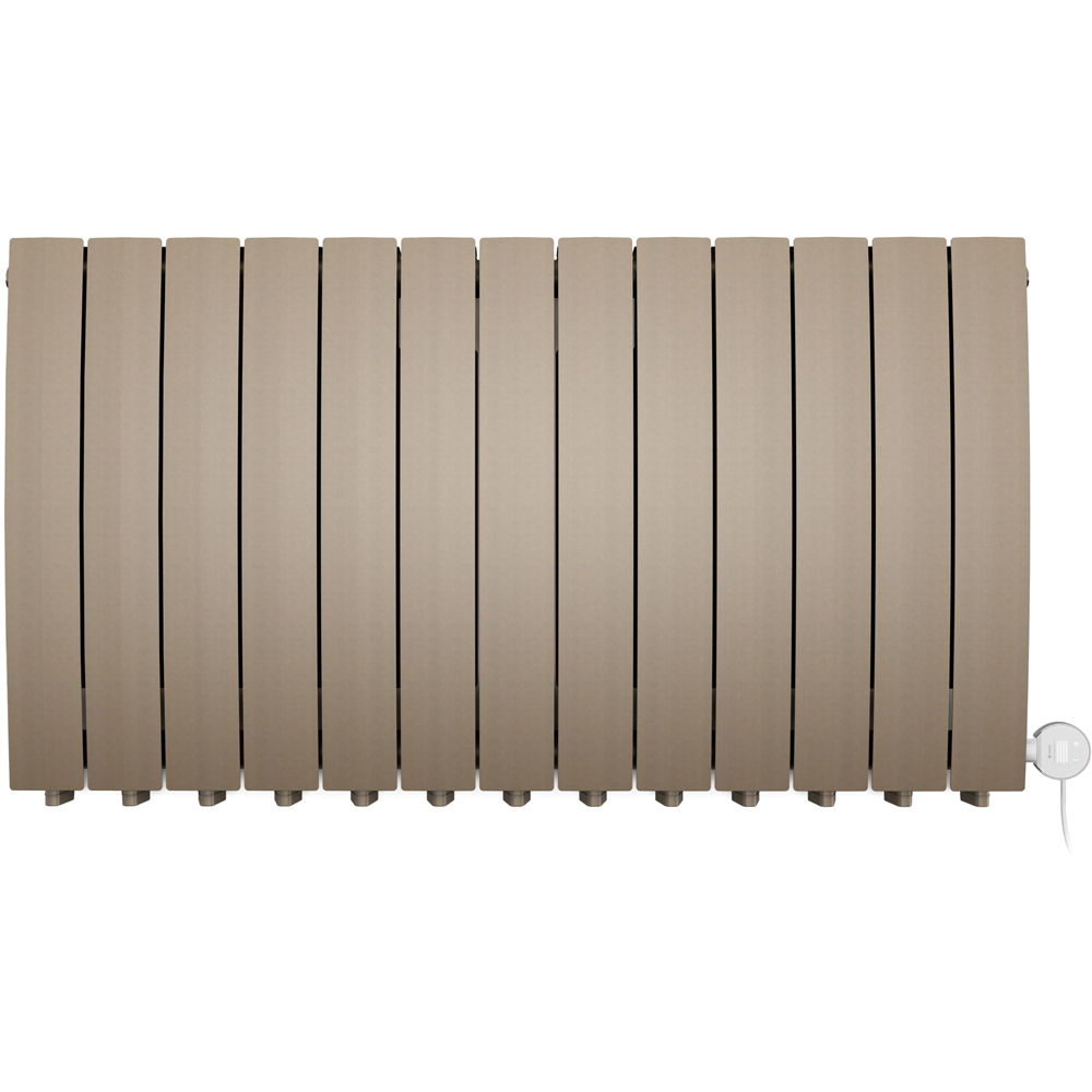 Terma Bergamo Wi-Fi Quartz Mocha Electric Radiator 1500W 590 x 1040mm Image 3