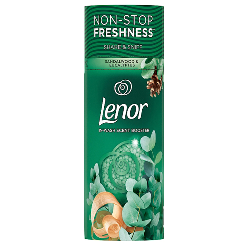 Lenor Sandalwood and Eucalyptus In-Wash Scent Booster Beads 176g Image
