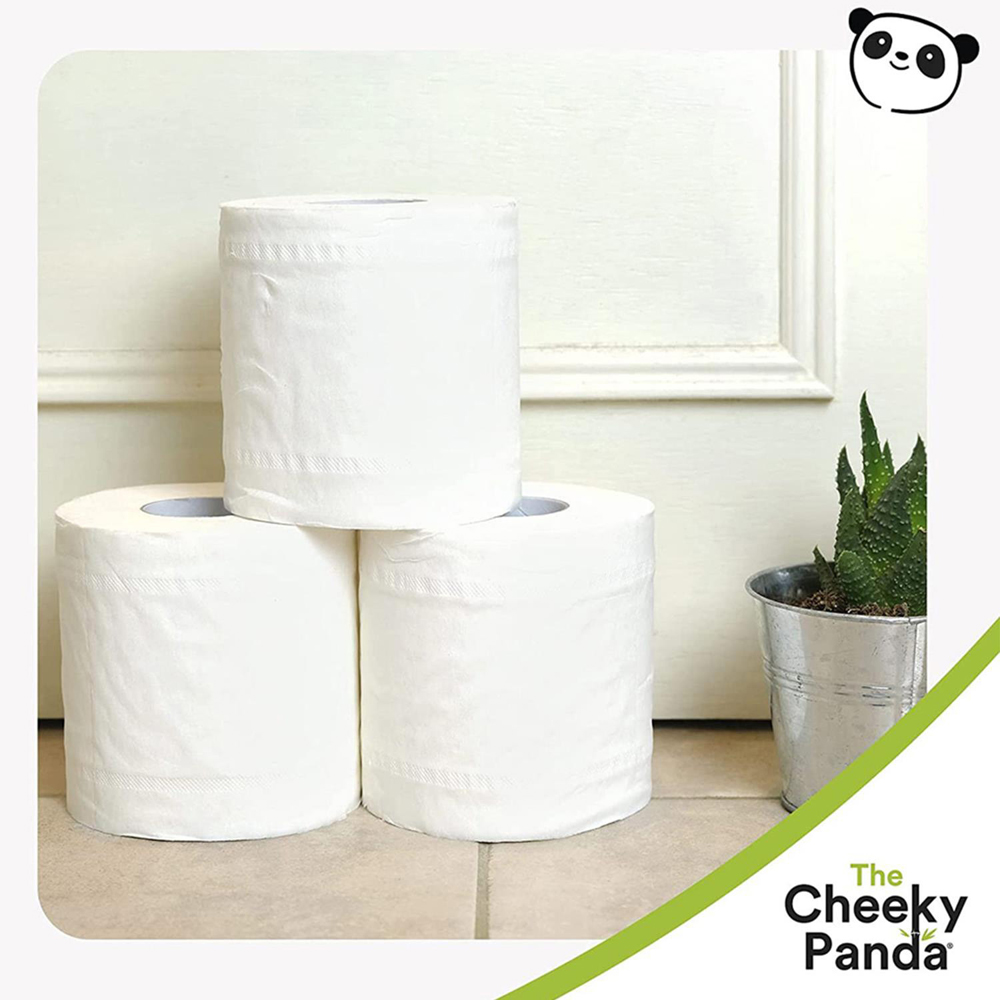 The Cheeky Panda Toilet Tissues 45 Rolls Image 3