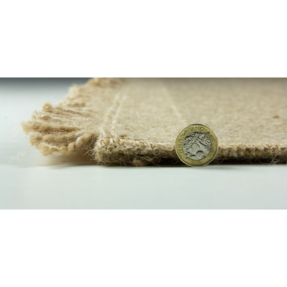 Eselle Jute Effect Herringbone Rug 160 x 230cm Image 3