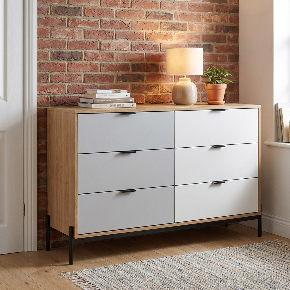 Odin 6 Drawer Chest of Drawers Image 6