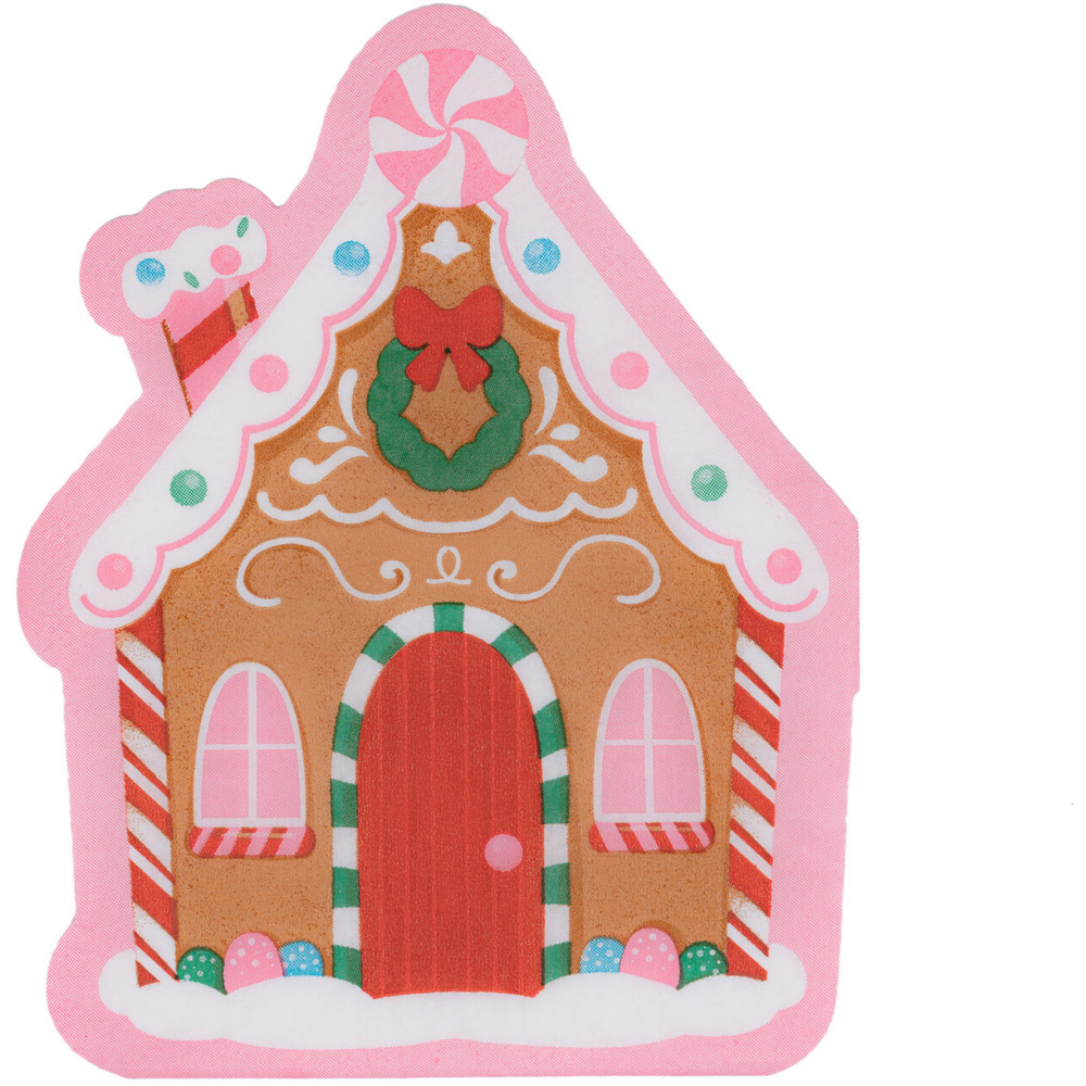 Pack of 16 Gingerbread Napkins Image 7