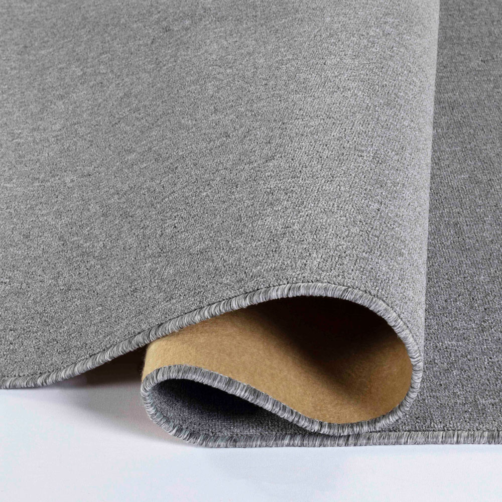 Desire Rugs Simple Silver Low Pile Felt Backing Tufted Rug 230 x 160cm Image 4