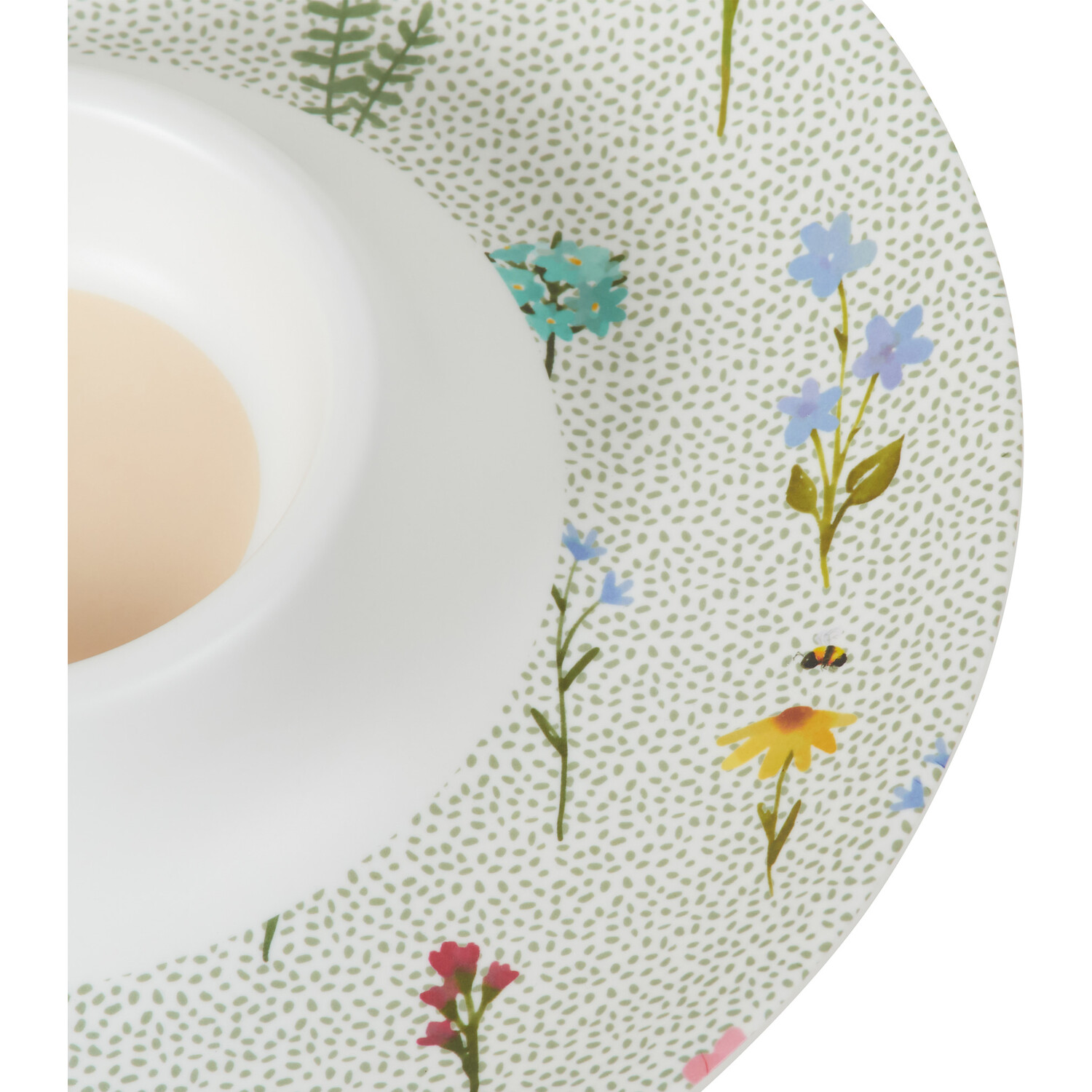 Flower Market White Chip and Dip Platter Image 3