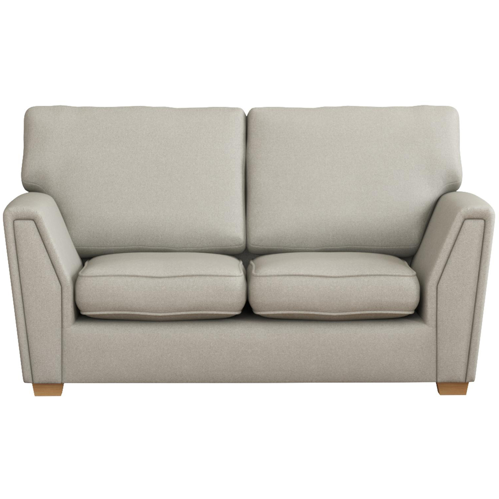Wendleberry 2 Seater Mink Venice Fixed Back Sofa Image 2