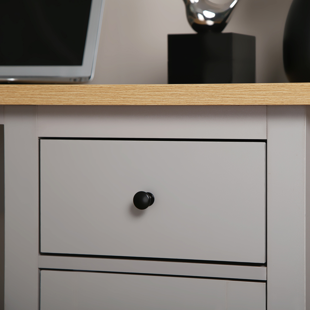 Wiltshire Grey Storage Desk Image 5