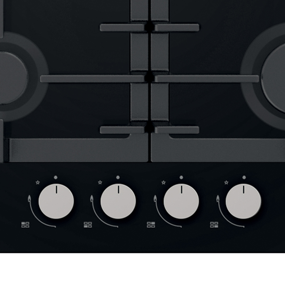 Statesman GH160GB Black Gas Glass Hob Image 3