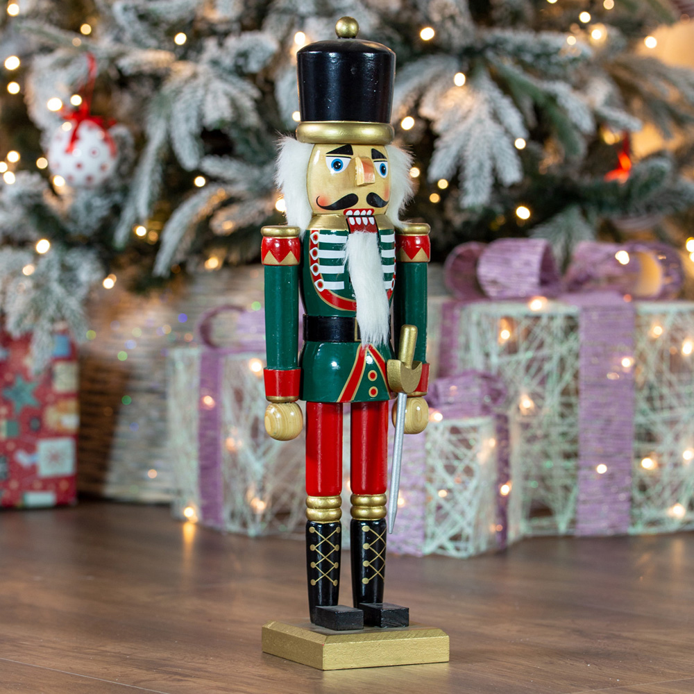 The Christmas Workshop Wooden Nutcracker Soldier 50cm Image 2