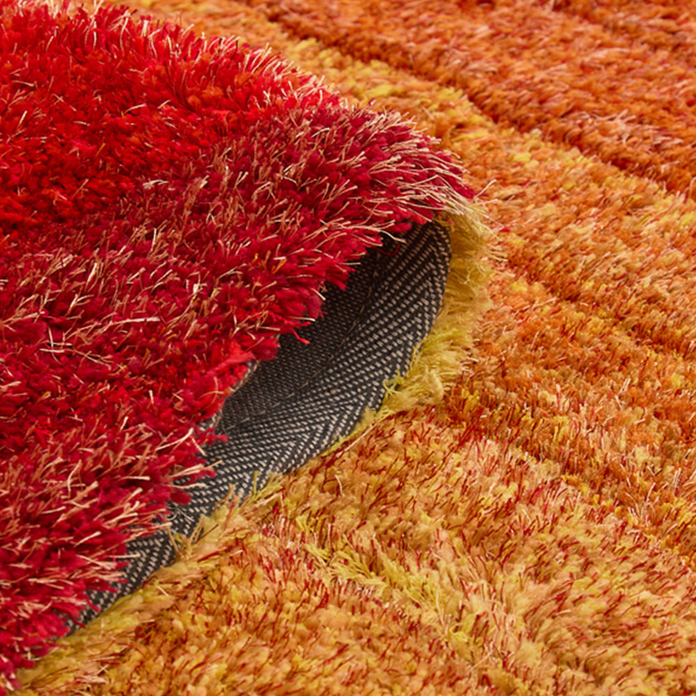 DS Living Stella Burnt Orange Ultra Plush Rug 160 x 230cm Image 3