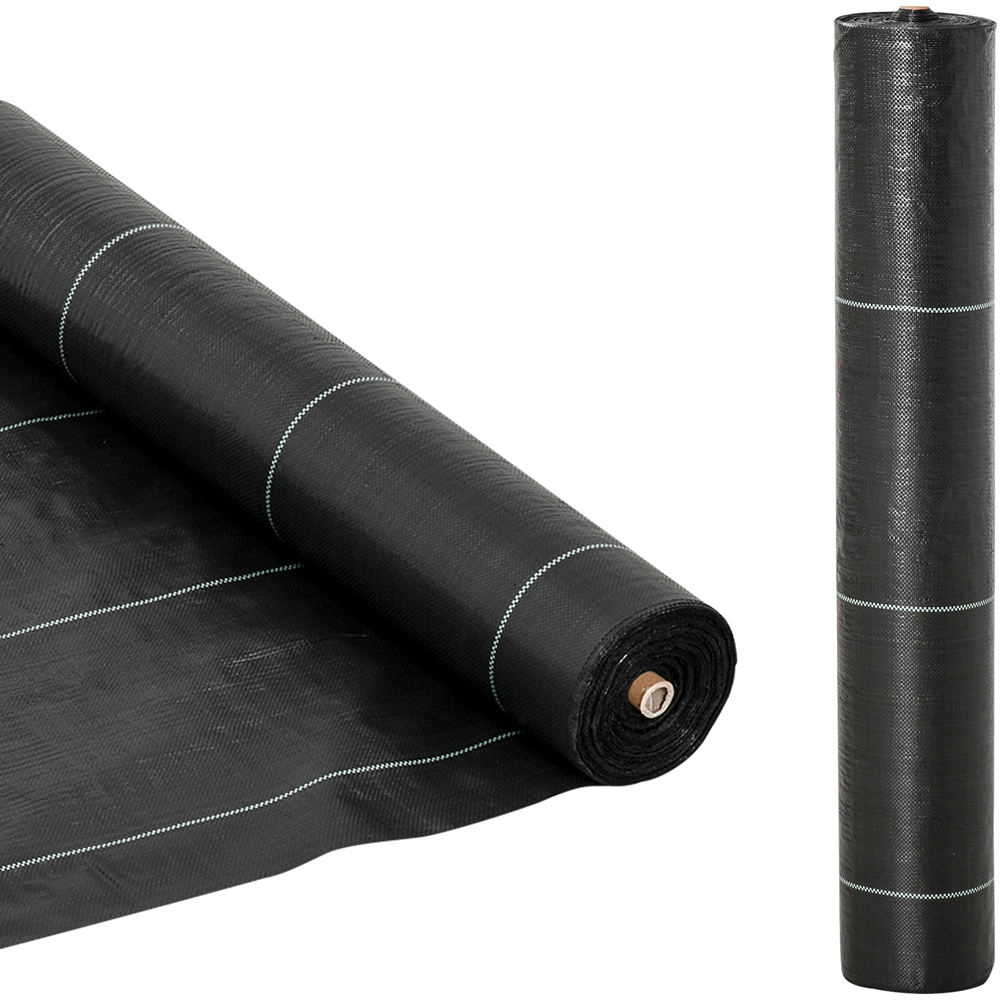 Outsunny Premium Heavy Duty Weed Barrier Gardening Mat 2 x 50m Image 3
