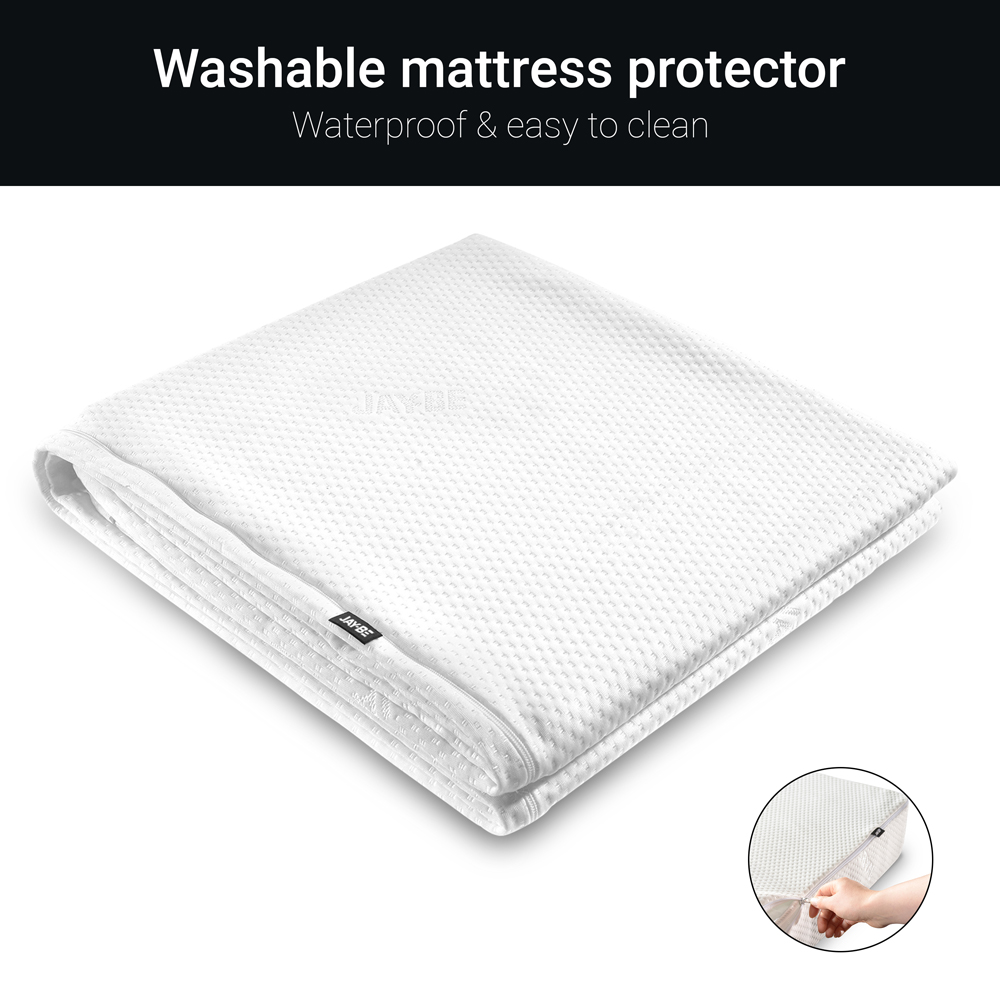 Jay-Be Single Hideaway Folding Bed Waterproof Mattress Protector Image 3