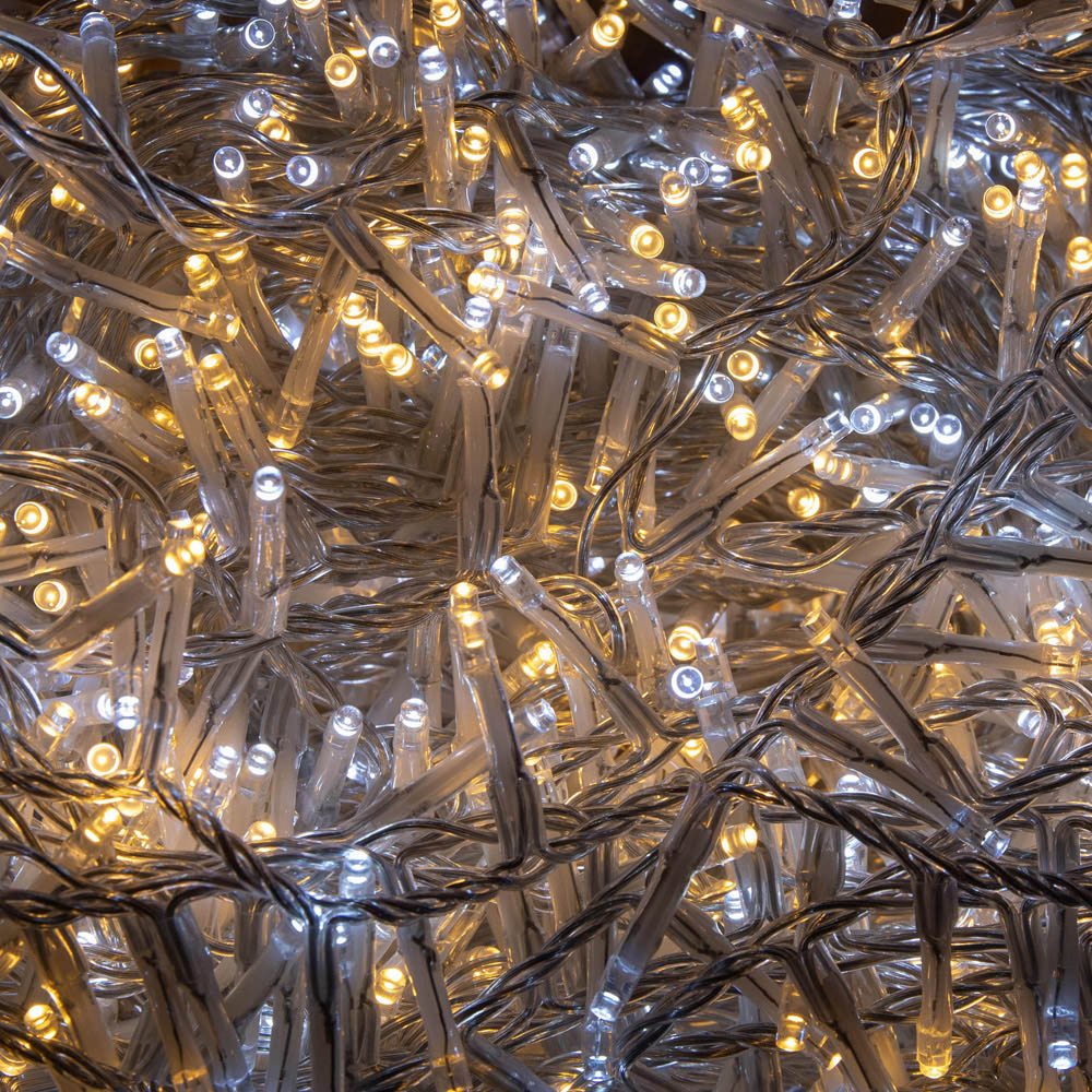 Premier TreeBrights 1000 Warm and Cool White LED Christmas String Light 25m Image 7