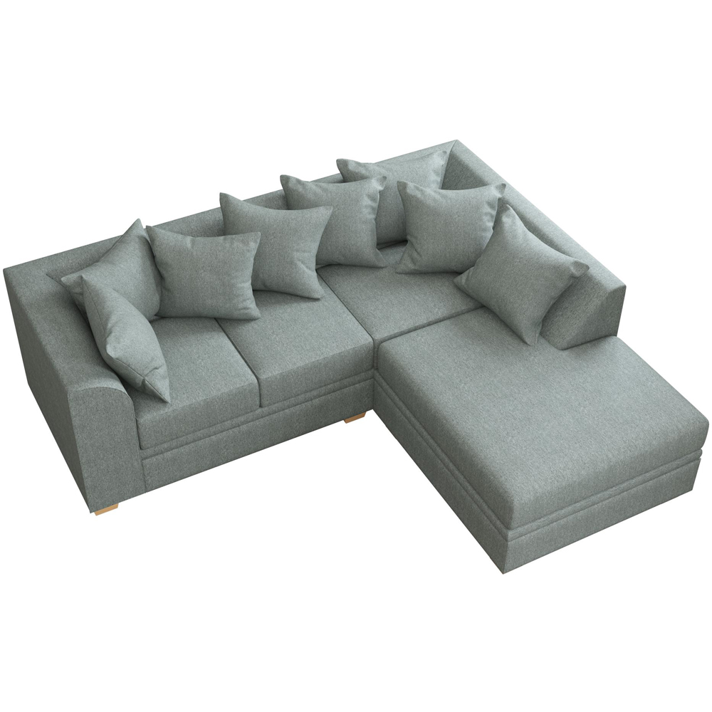 Modo 3 Seater Granite Venice Right Hand Scatter Back L-Shape Corner Sofa Image 4