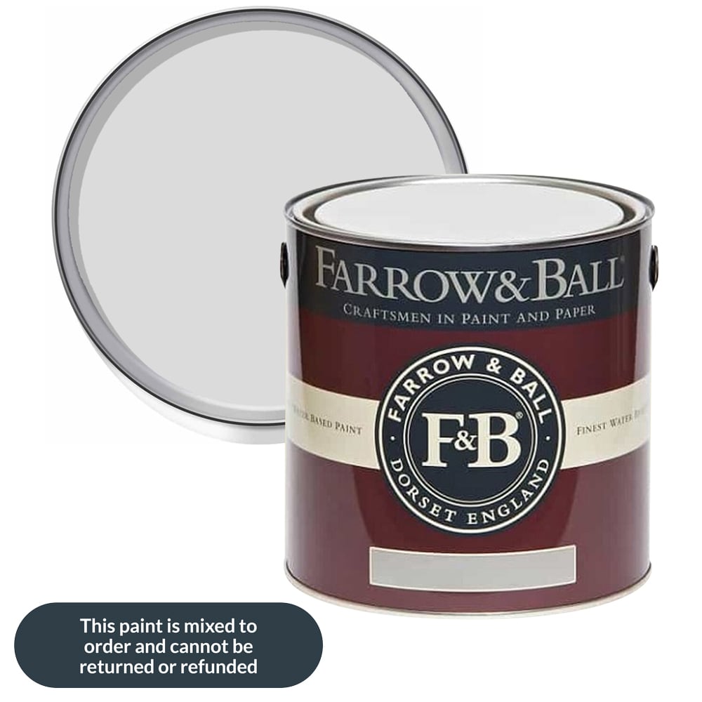 Farrow & Ball Blackened Exterior Eggshell Paint 2.5L Image 1