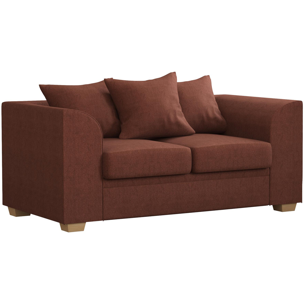 Modo 5 Seater Brick Venice Scatter Back Sofa Set Image 3