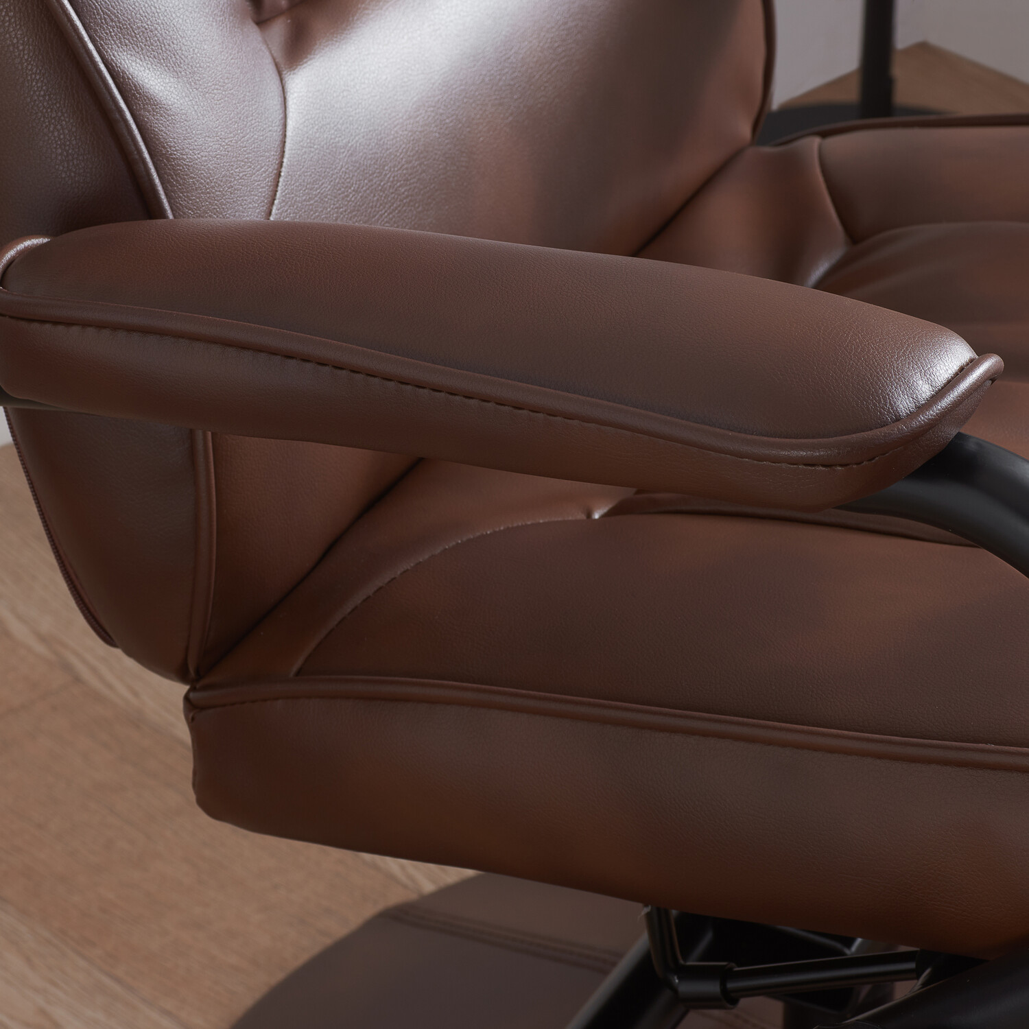 Memphis Swivel Chair Tan Image 6