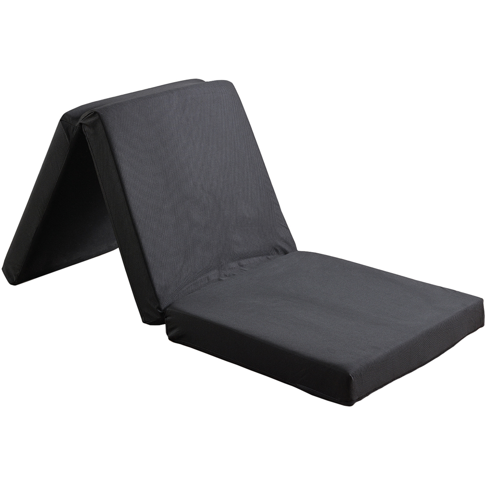 Visco Therapy Kids Black Folding Futon Z Bed Mattress Image 2