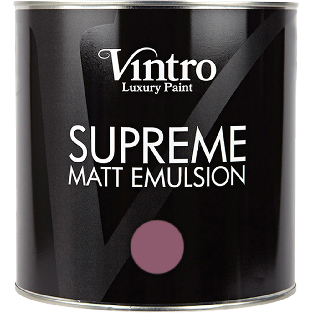 Vintro Paint Old Mauve Matt Emulsion Interior Paint 2.5L Image 2