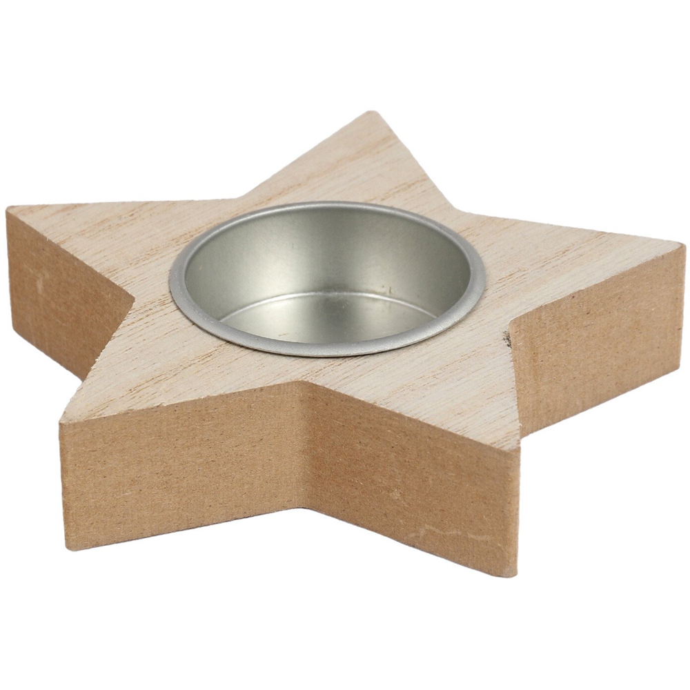 Festive Tealight Holder - Natural Image 2