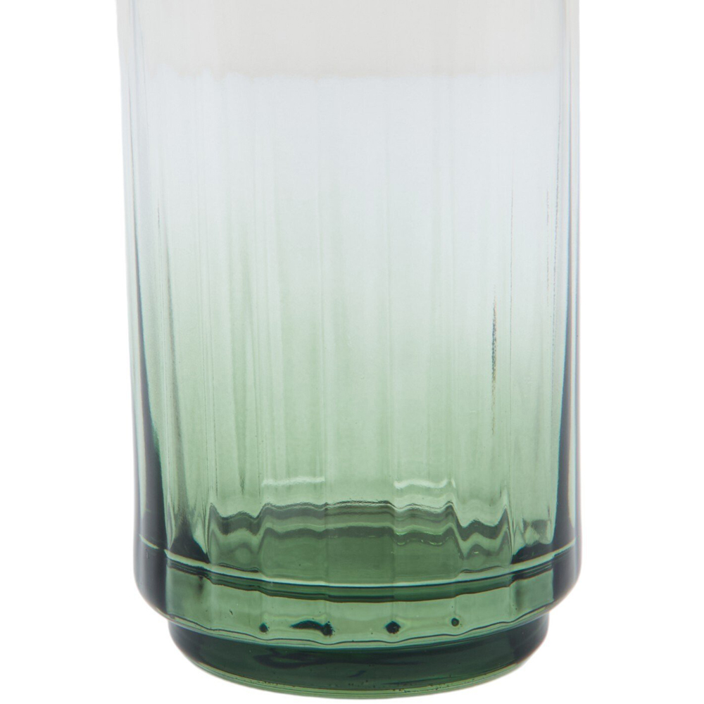 Ombre High Ball Glass Emerald Image 3