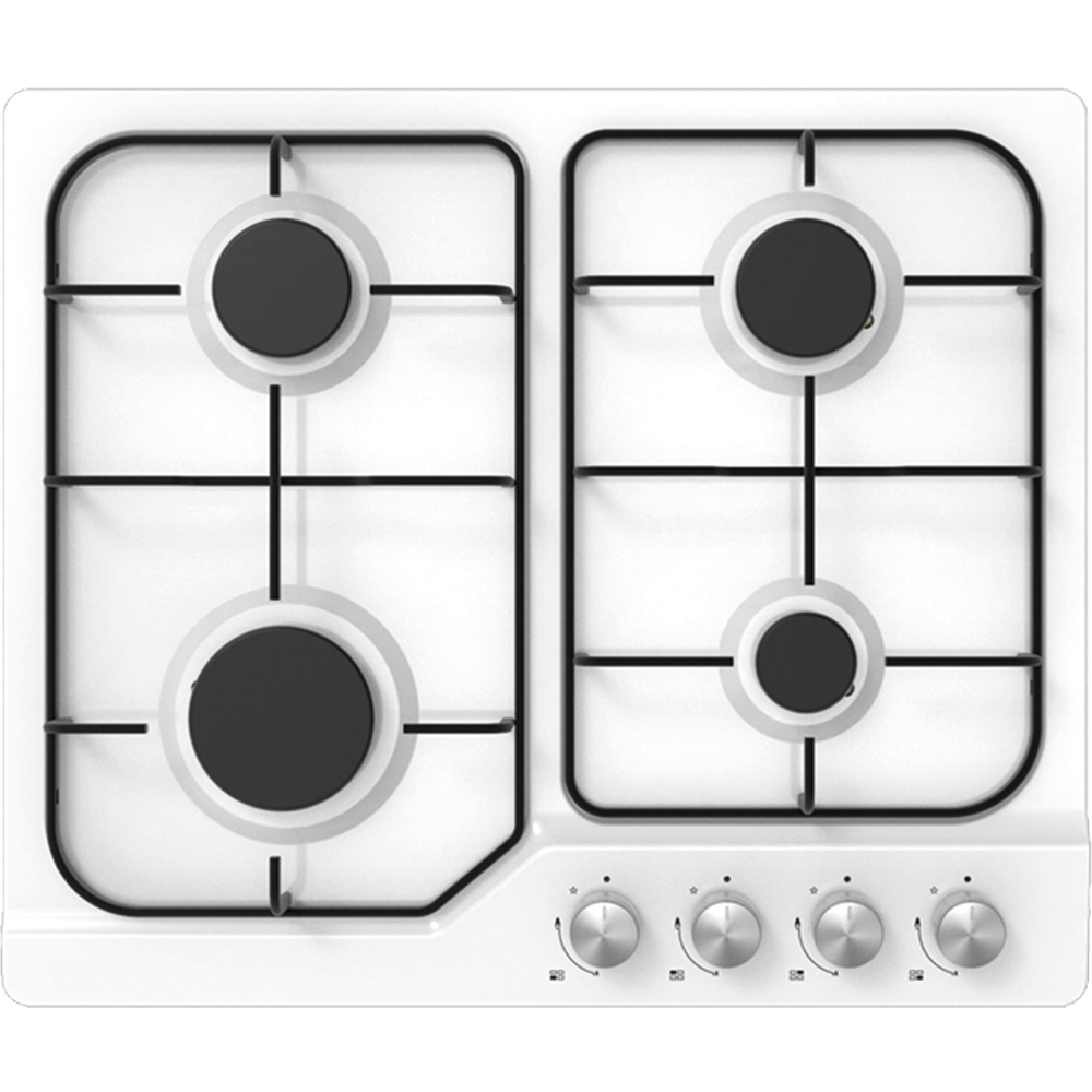 Statesman GH160WH White Gas Hob Image 1