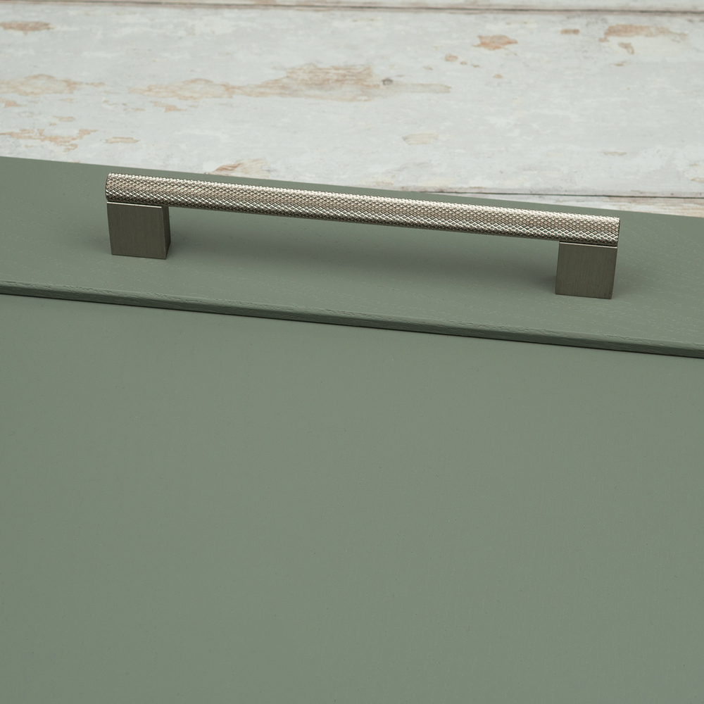 Handle & Home Knurled Brushed Nickel Boss Handle 160mm Image 4