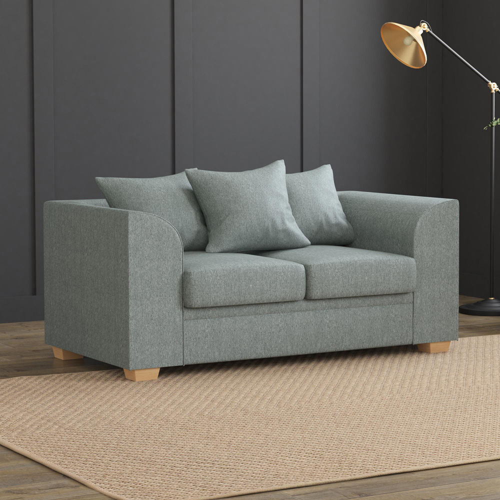 Modo 5 Seater Granite Venice Scatter Back Sofa Set Image 4