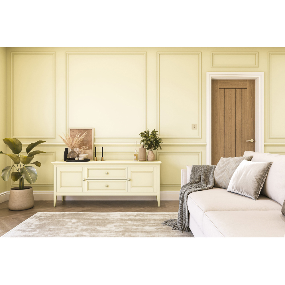 Hemway Lemon Chiffon Interior Matt Acrylic Emulsion Paint 2.5L Image 6