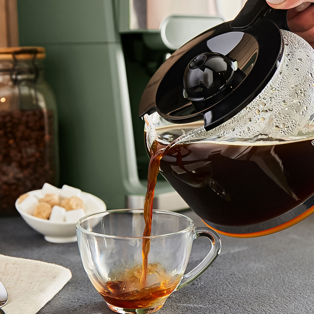 Morphy Richards Zino Grind and Brew 162108 Olivine 1.5L Automatic Filter Coffee Machine Image 7