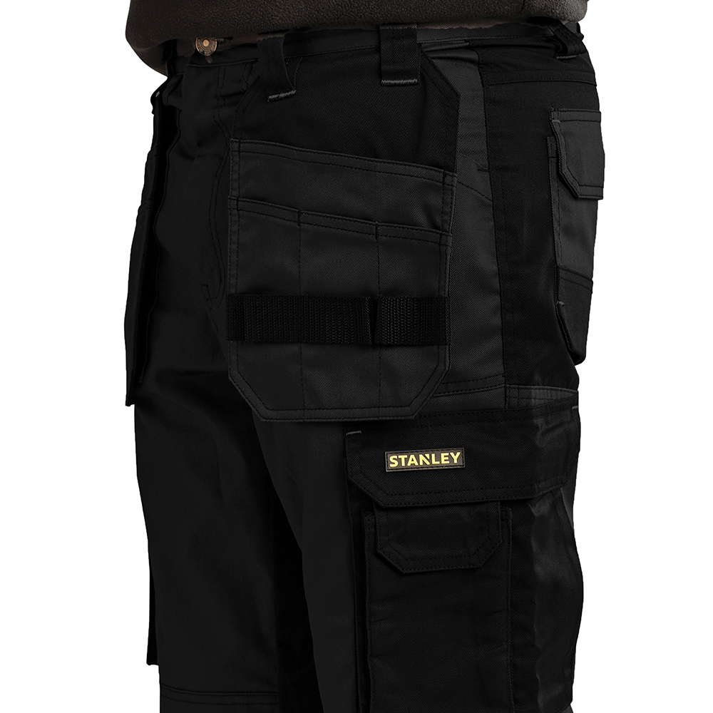 Stanley Omaha Black Slim Fit Holster Trousers Waist 42 inch Leg 33 inch Image 2