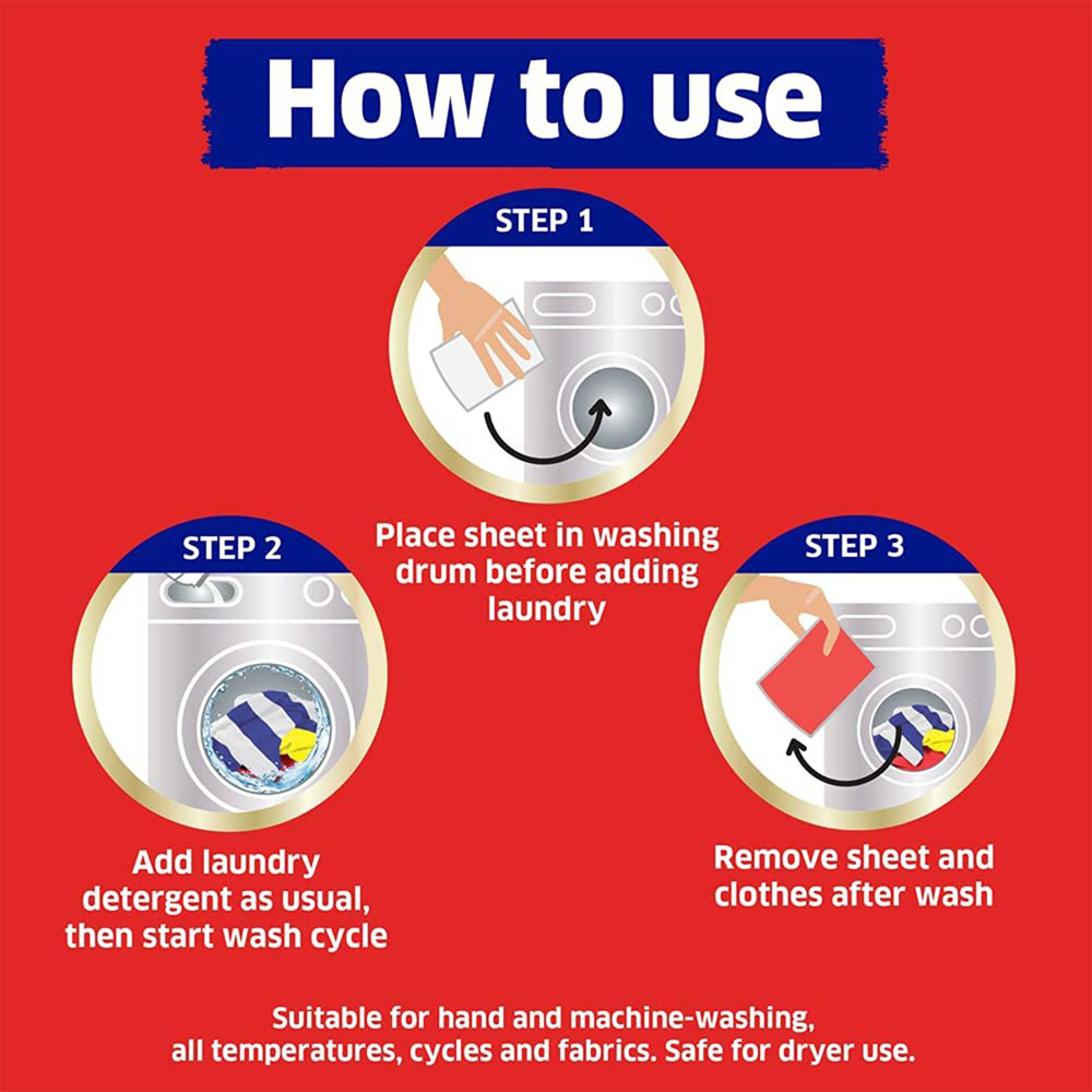 Dylon Colour Catcher Complete Action Laundry Sheet 80 Pack Image 6