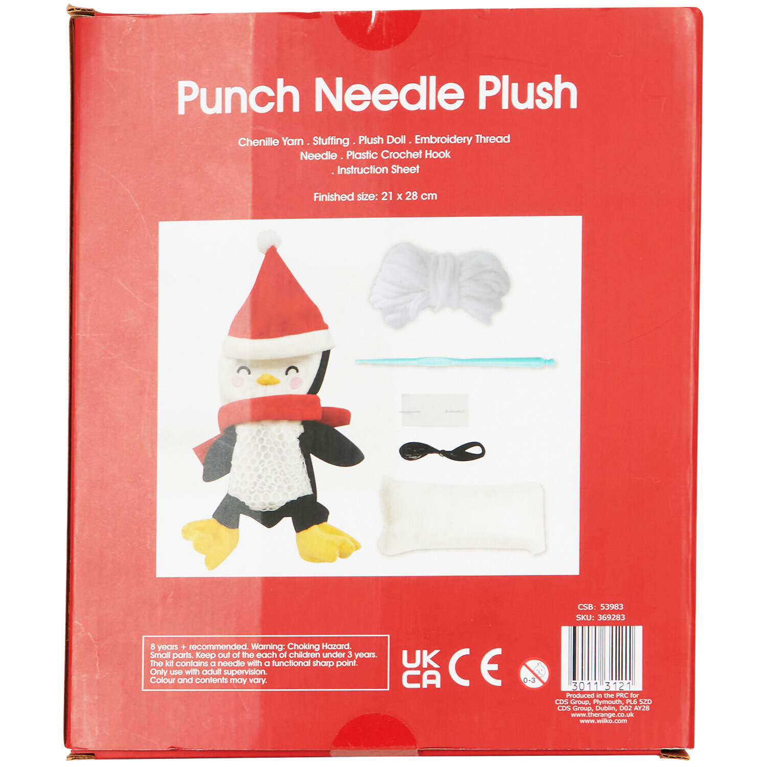 Punch Needle Plush - Multicolour Image 4